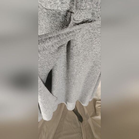 Torrid Faux Wrap Gray Hacci Knit Sweater Dress Plus Size 0X - Picture 5 of 11